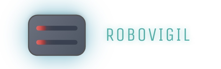 RoboVigil logo - Industrial automation monitoring platform by Hagen Automation