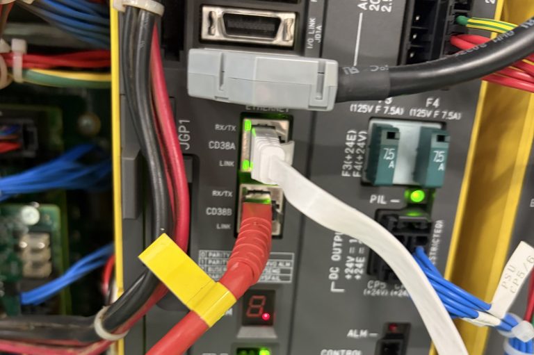 Connecting to a FANUC industrial robot